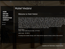 Tablet Screenshot of hotelvedzisi.ge